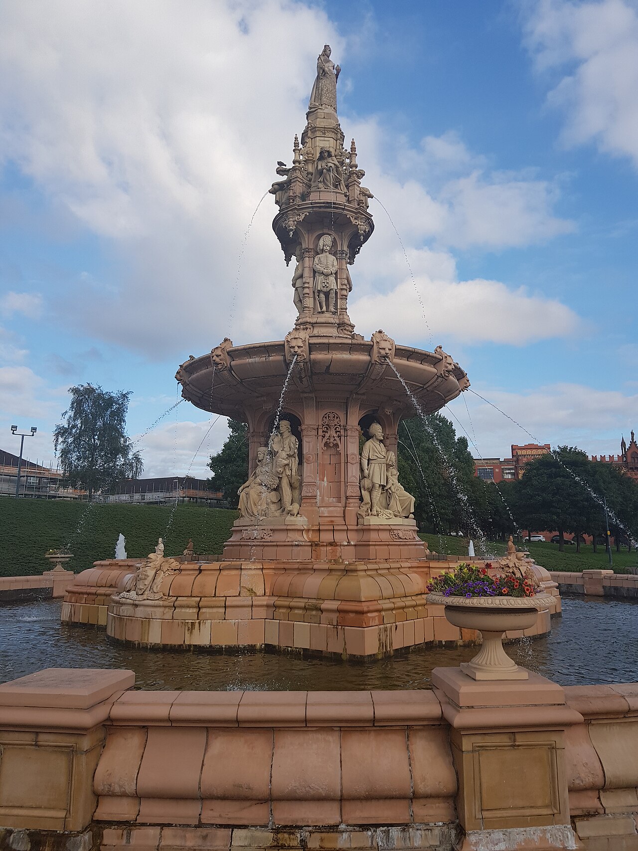 Doulton Fountain, Glasgow Green, Glasgow