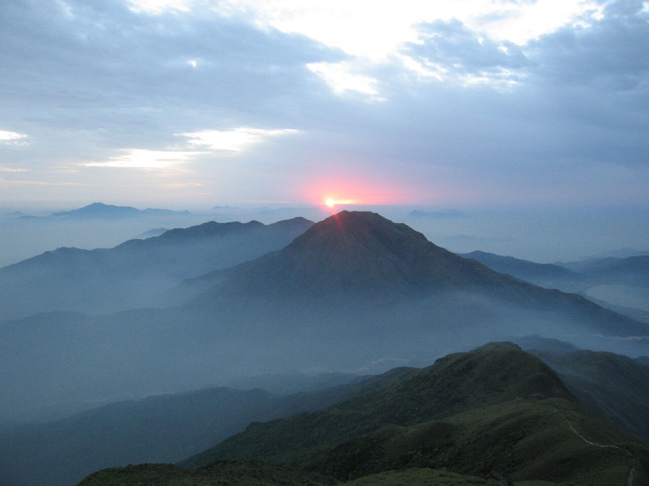 Une photographie de pic Sunset