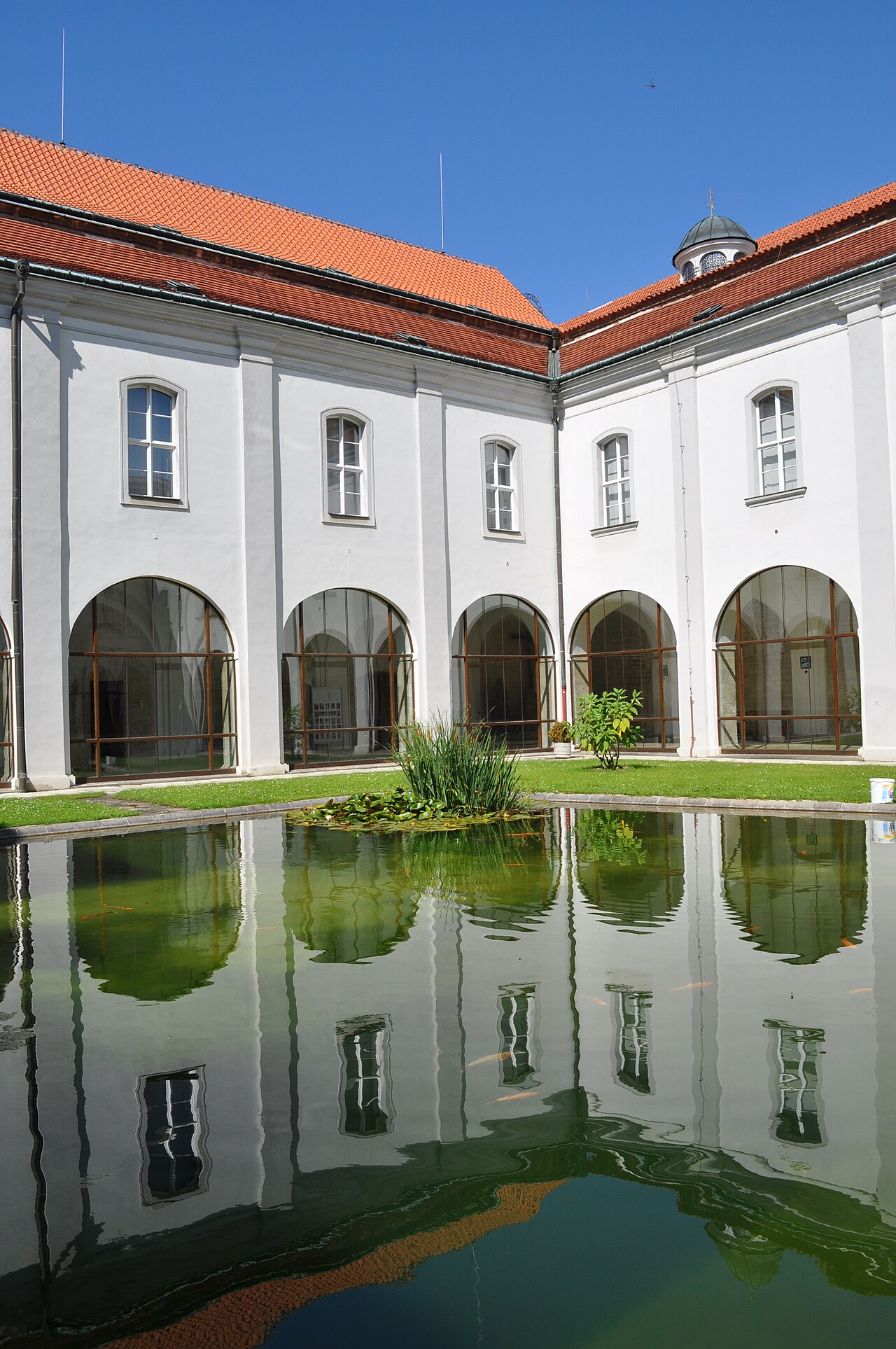 A photograph of Strahov Monastery Gardens