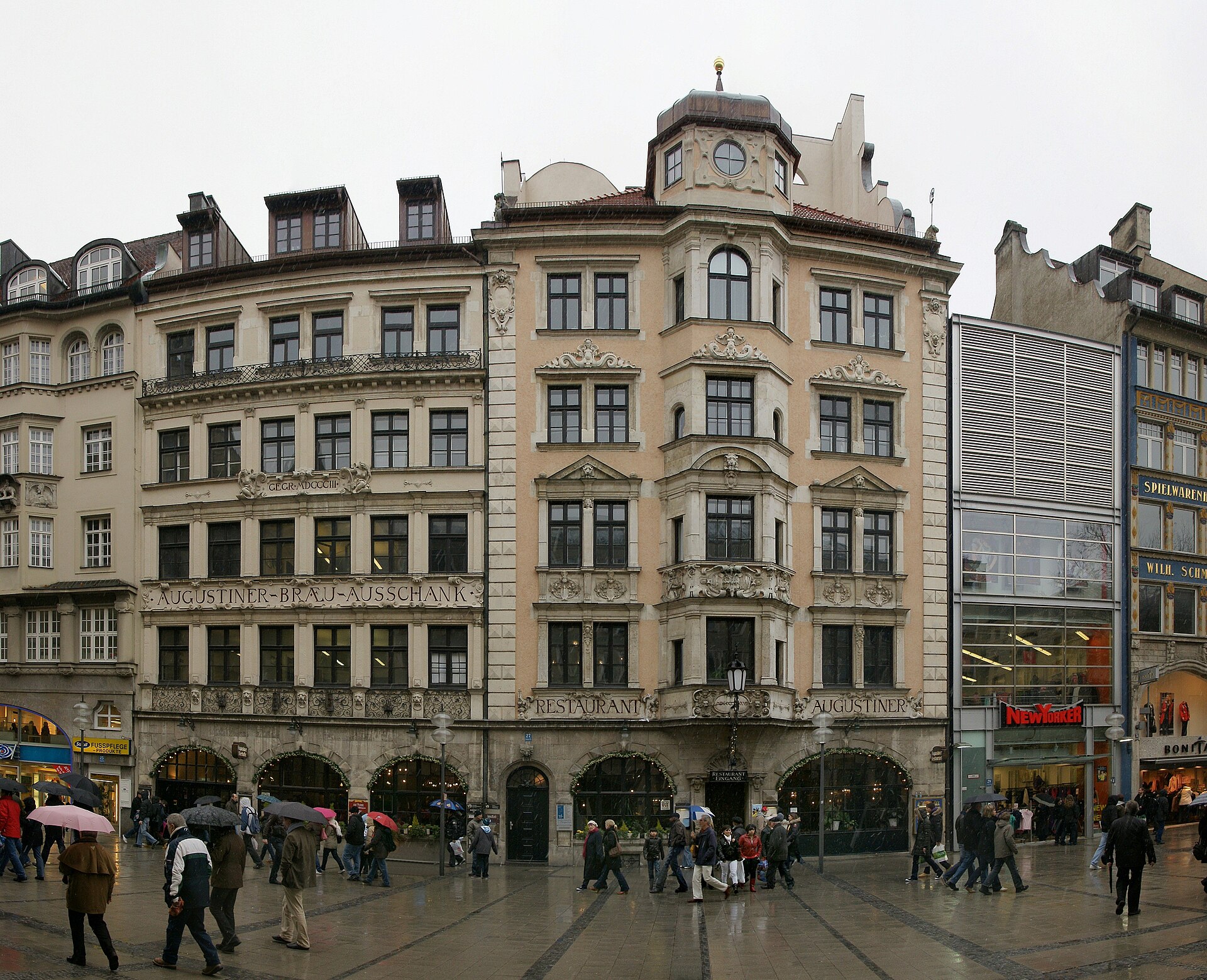 A photograph of Augustiner Restaurant