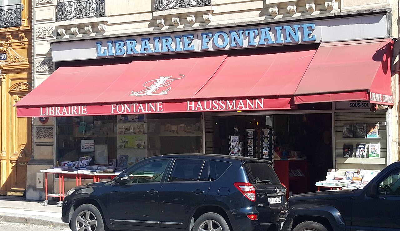 Librairie Fontaine Haussmann