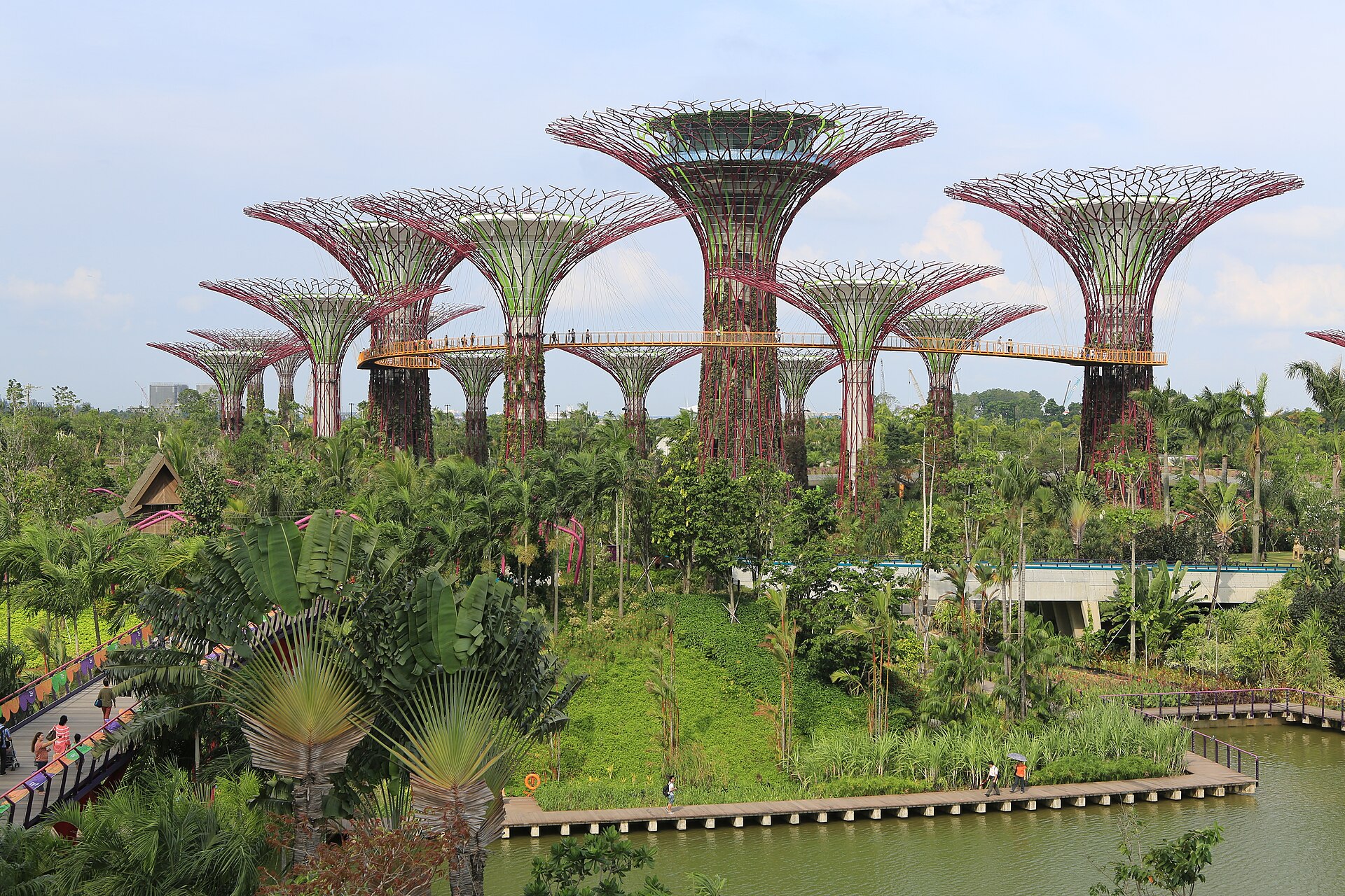 Uma fotografia de Jardins da Baía