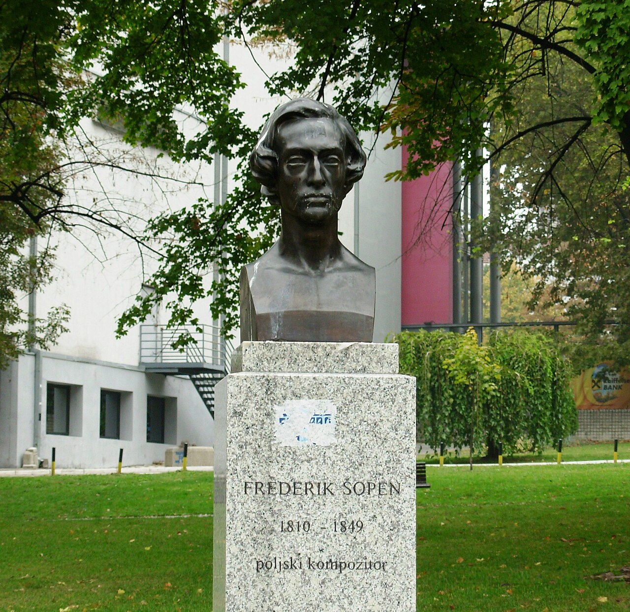 Busto de Frédéric Chopin