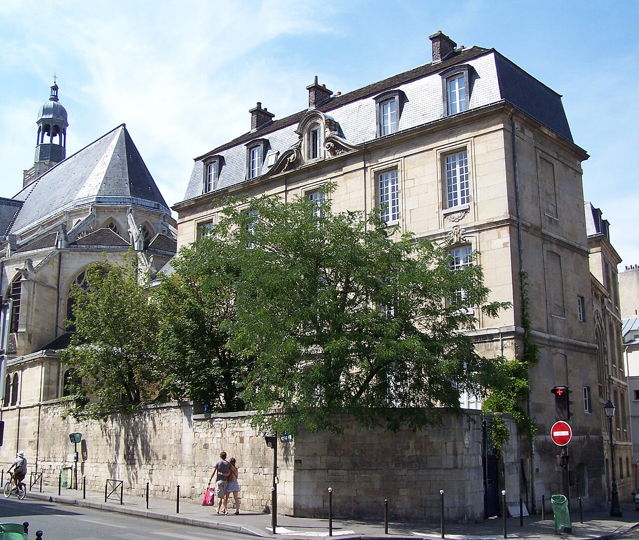 Pfarrhaus der Kirche Saint-Étienne-du-Mont