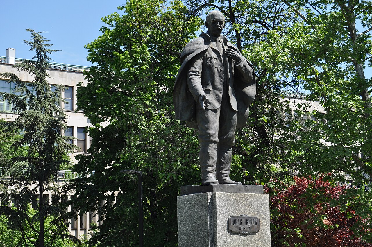 The Monument to Jovan Cvijić