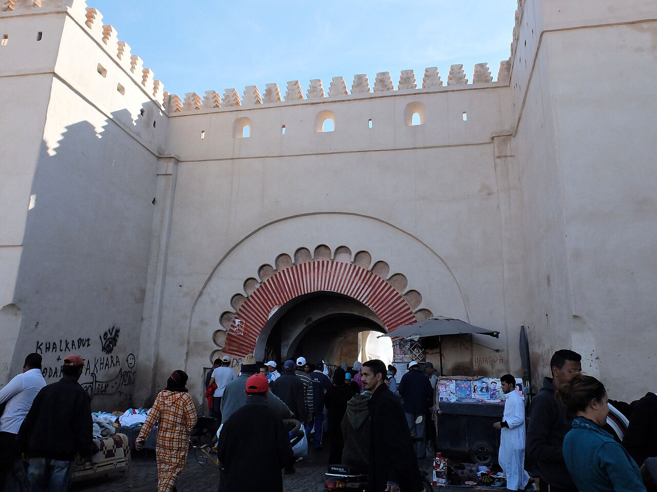 Une photographie de Bab el Khemis