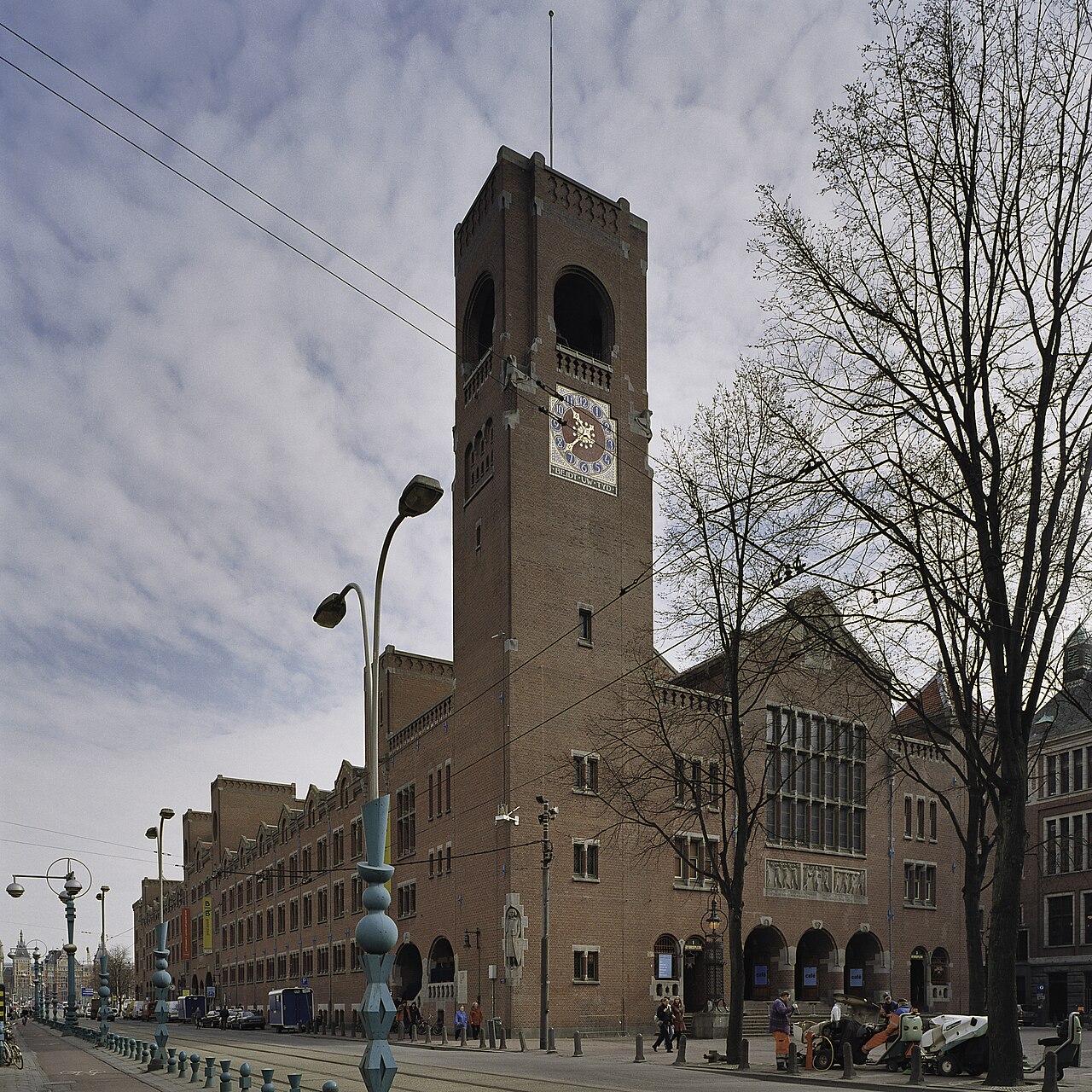 A photograph of Beurs van Berlage