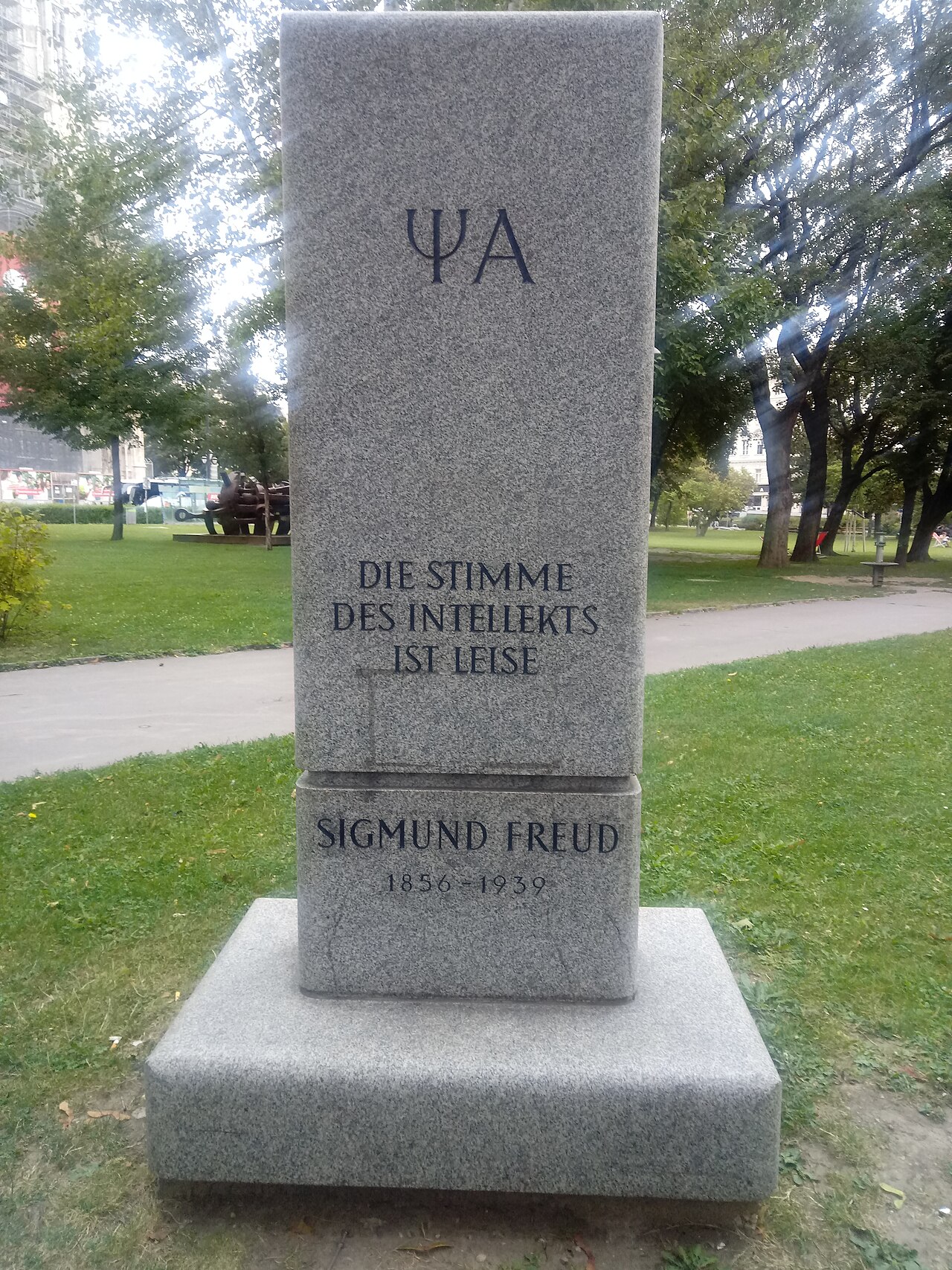 Sigmund Freud Anıtı, Sigmund Freud Parkı, Viyana