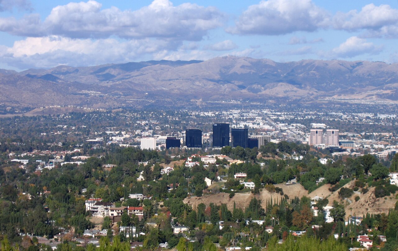 Valley View at the Top of the Mountain
