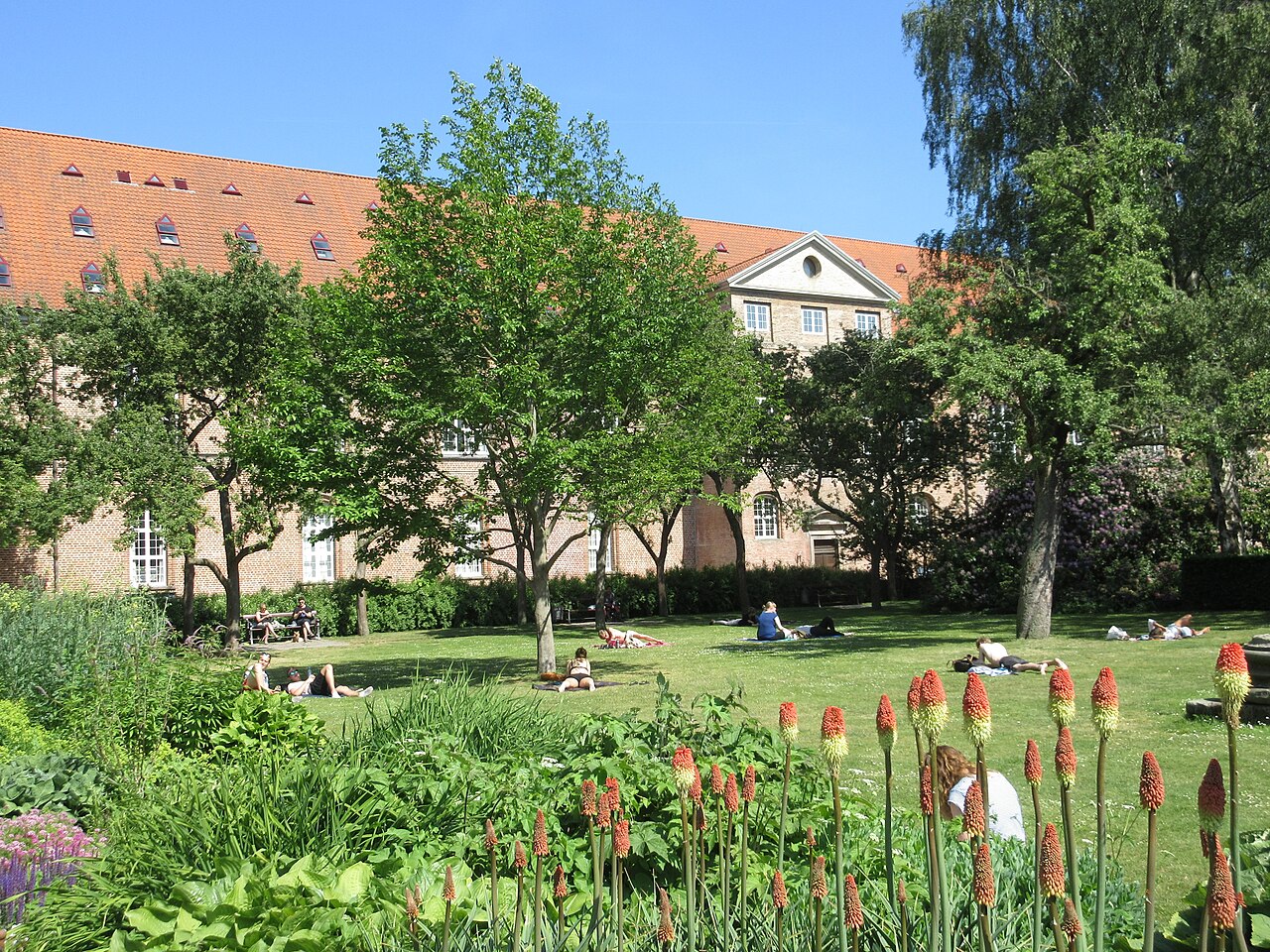 A photograph of Royal Library Garden