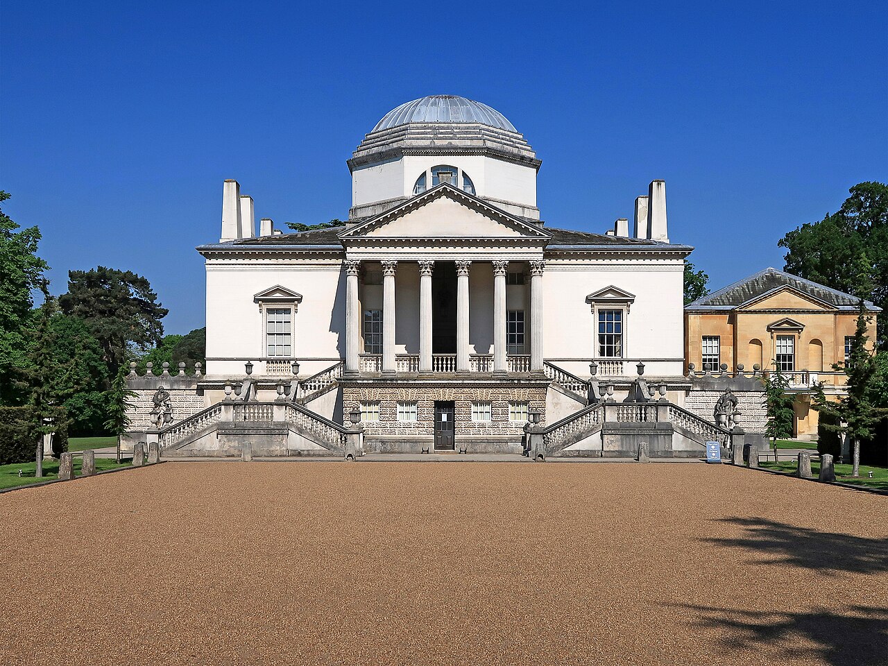 Una fotografia di Chiswick House