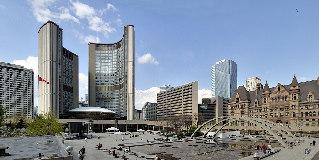 A photograph of Nathan Phillips Square