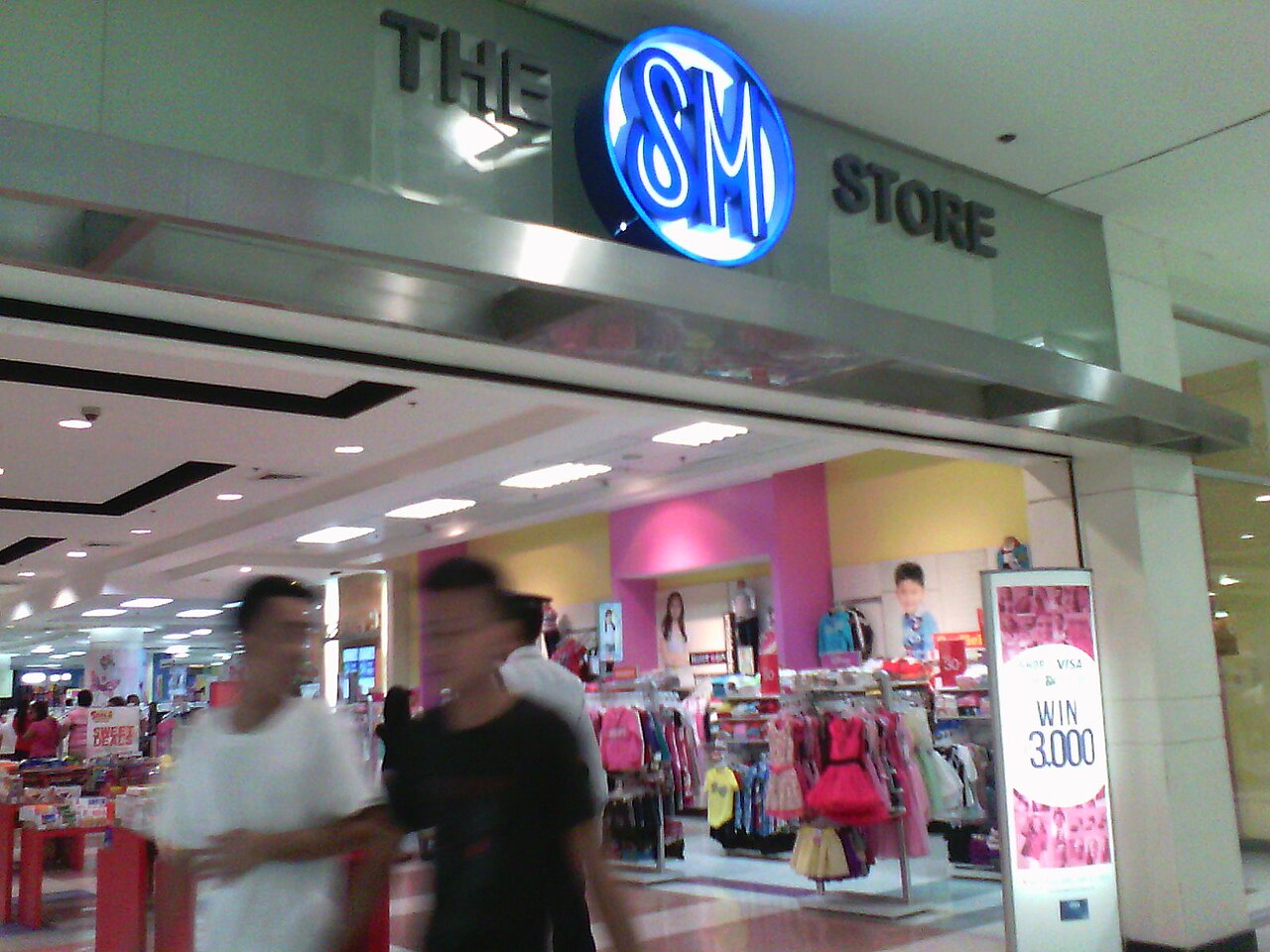 A photograph of The SM Store