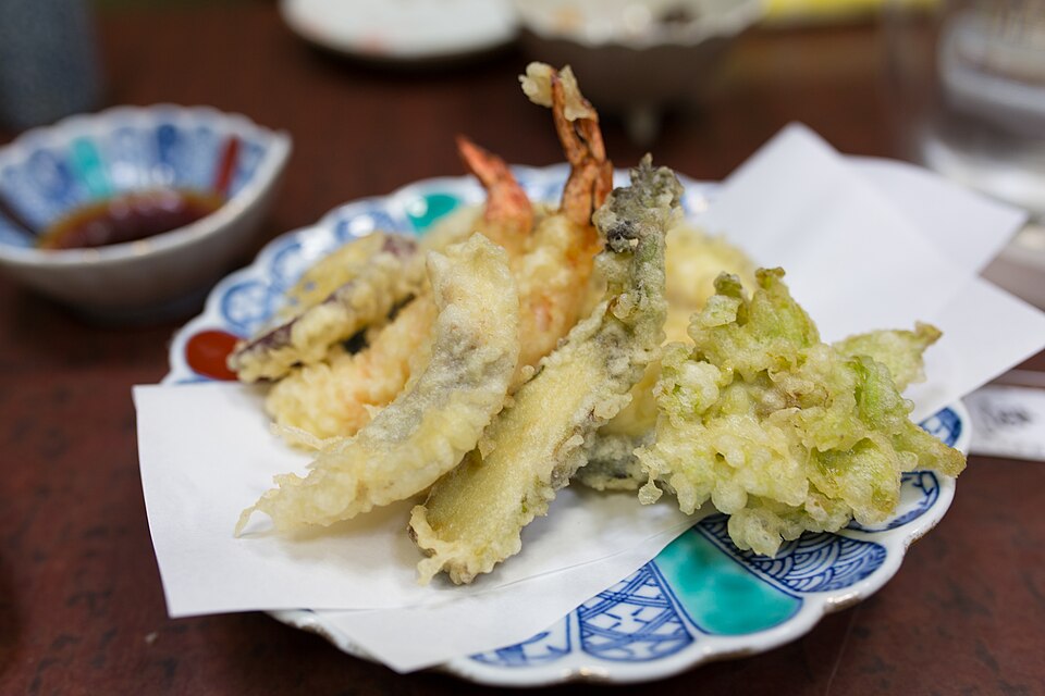 Surtido de tempura de temporada — foto ilustrativa