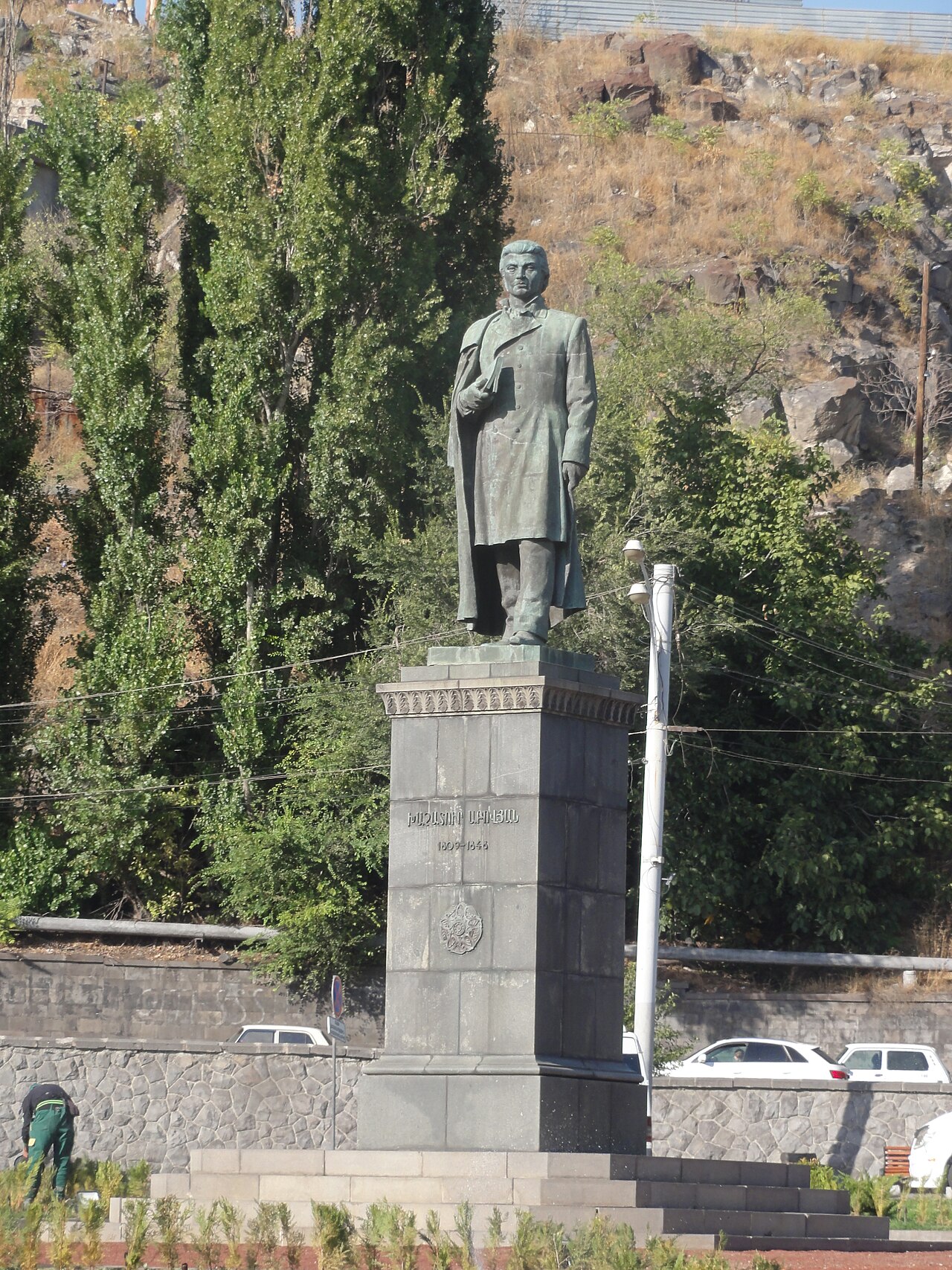 Una fotografia di Statua di Abovian, Erevan