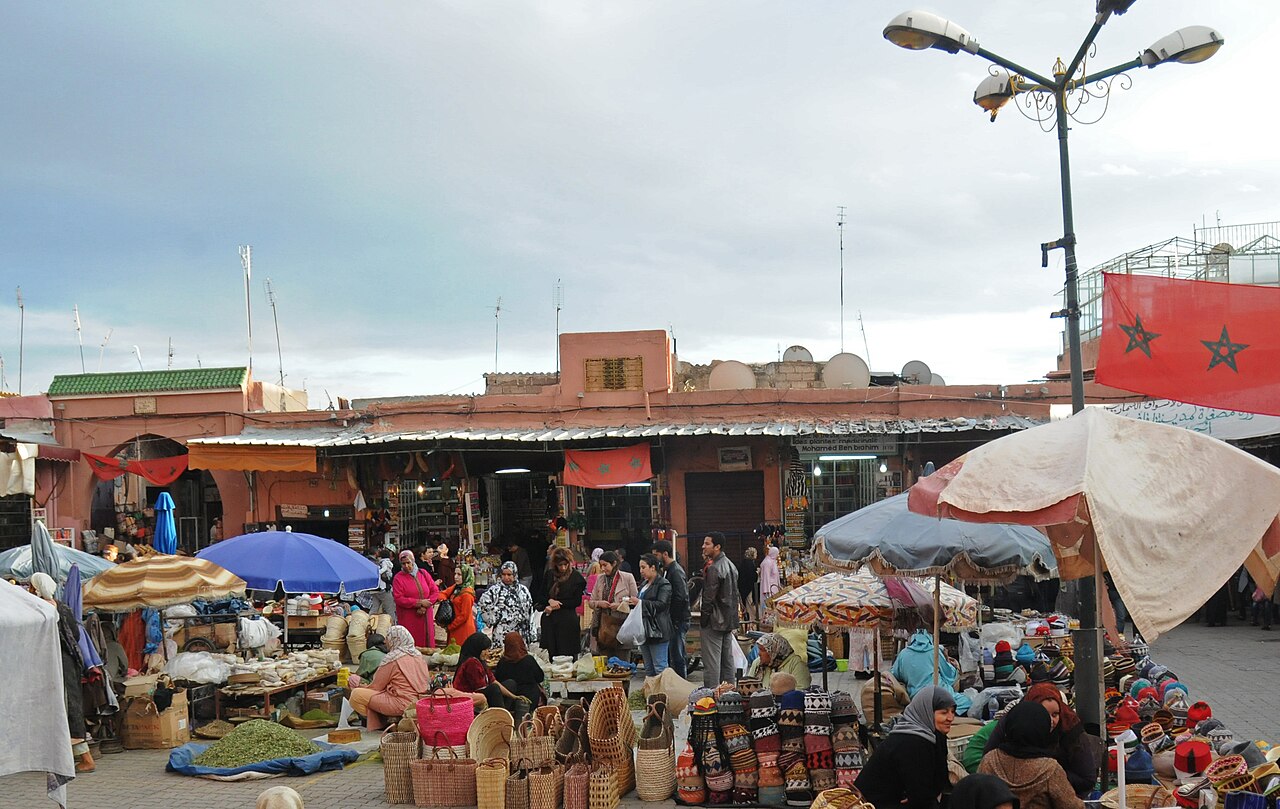 Souk des maroquiniers