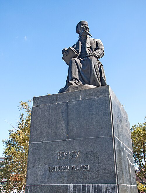 Monument to Vuk Karadžić
