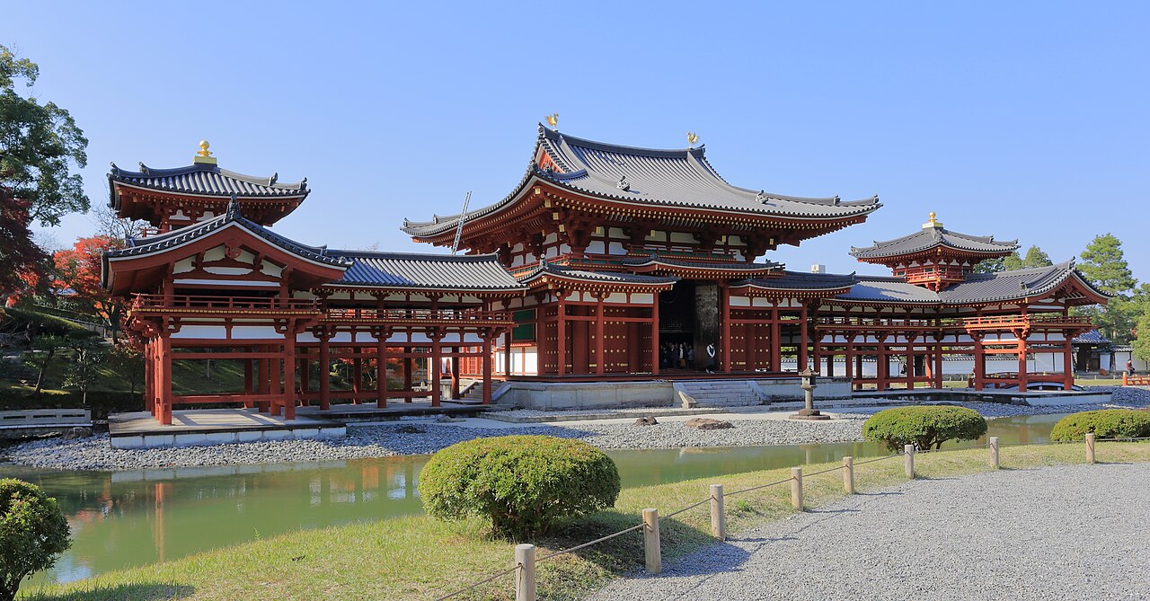 Una fotografía de Byōdō-in