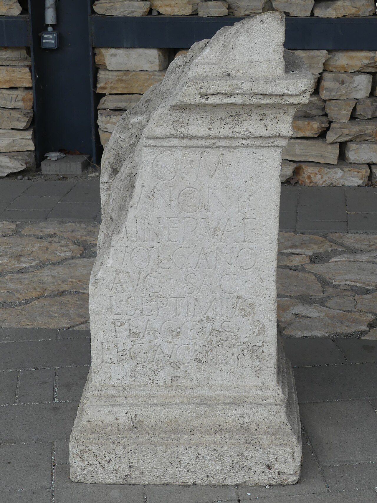 Uma fotografia de Aquincum