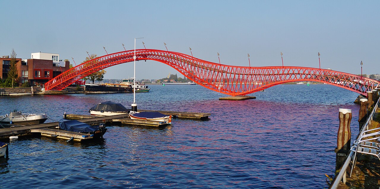 A photograph of Python Bridge