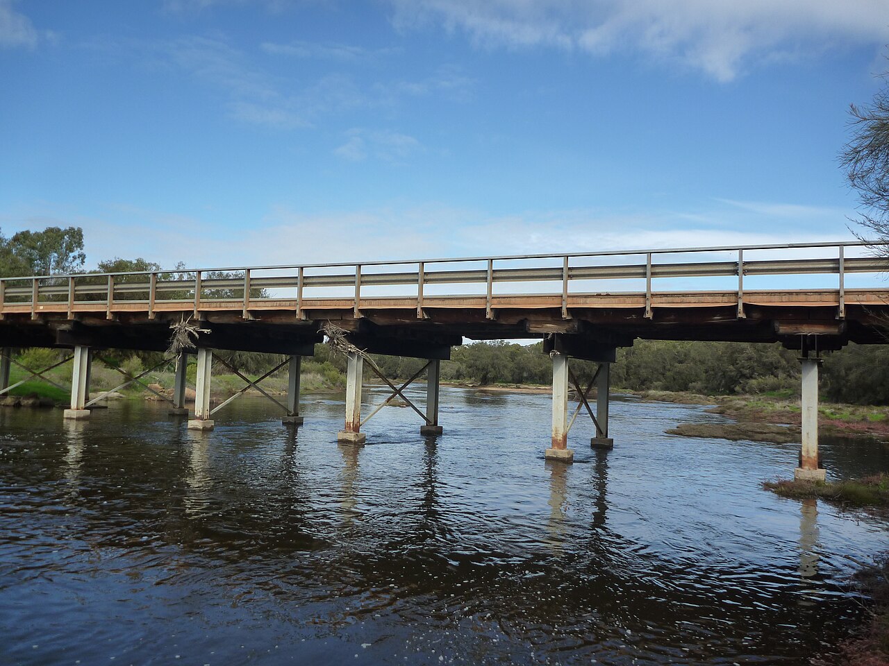 A photograph of Julimar Road Bridge