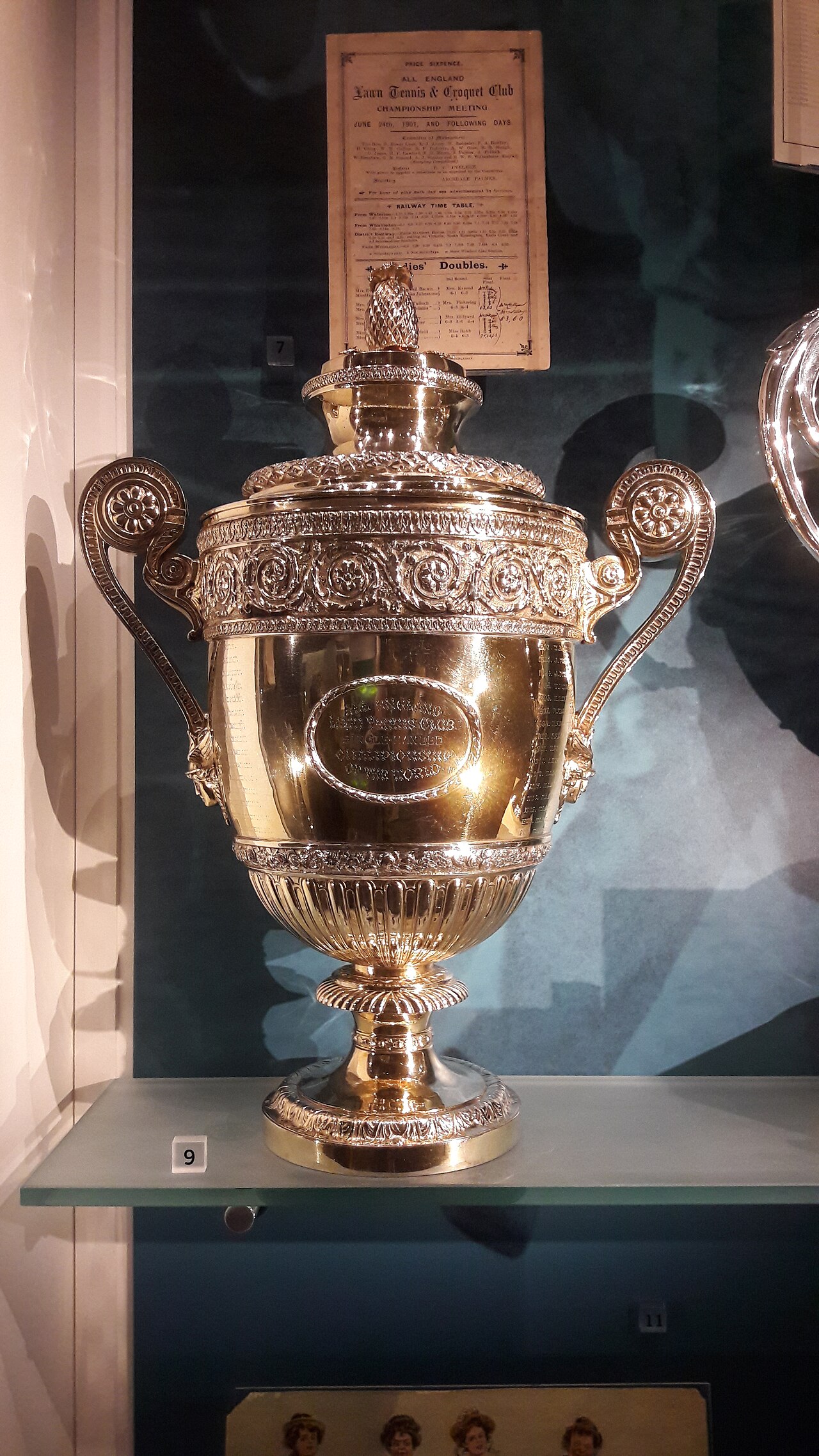 Une photographie de musée de Wimbledon