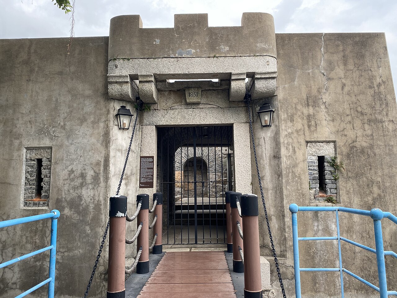 Una fotografia di Forte Dona Maria II