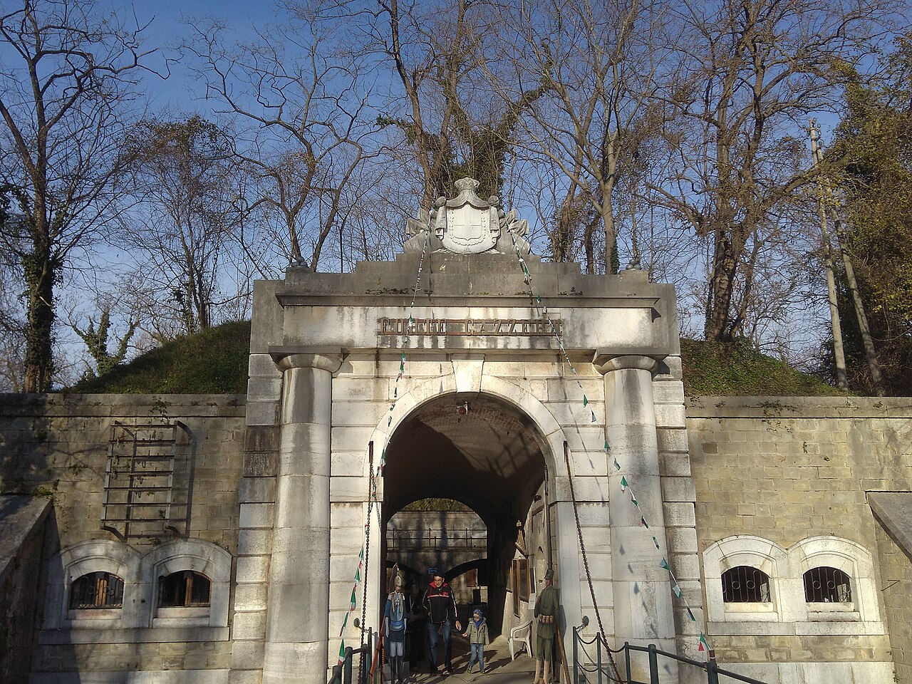 A photograph of Forte Gazzera