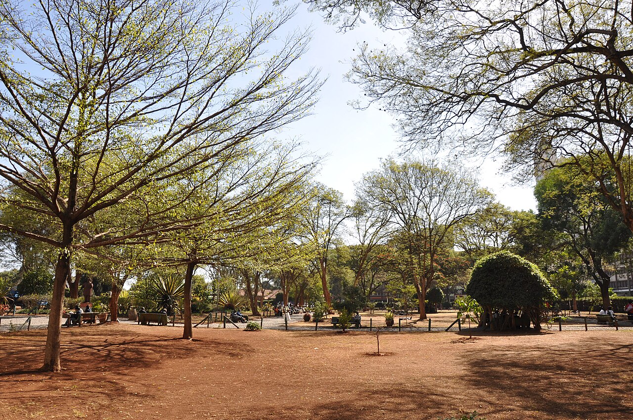 A photograph of Jeevanjee Gardens