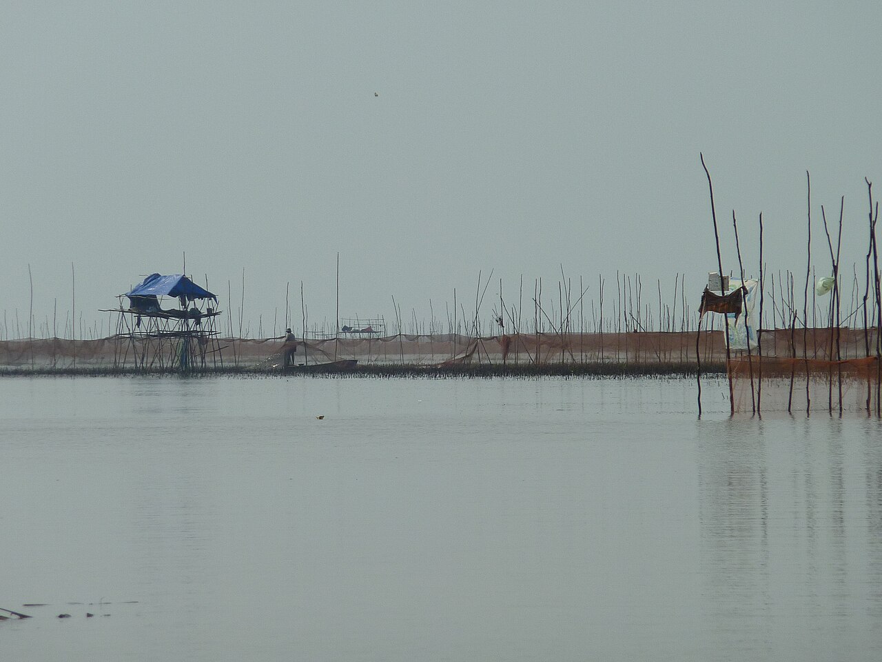 Una fotografía de Tonlé Sap