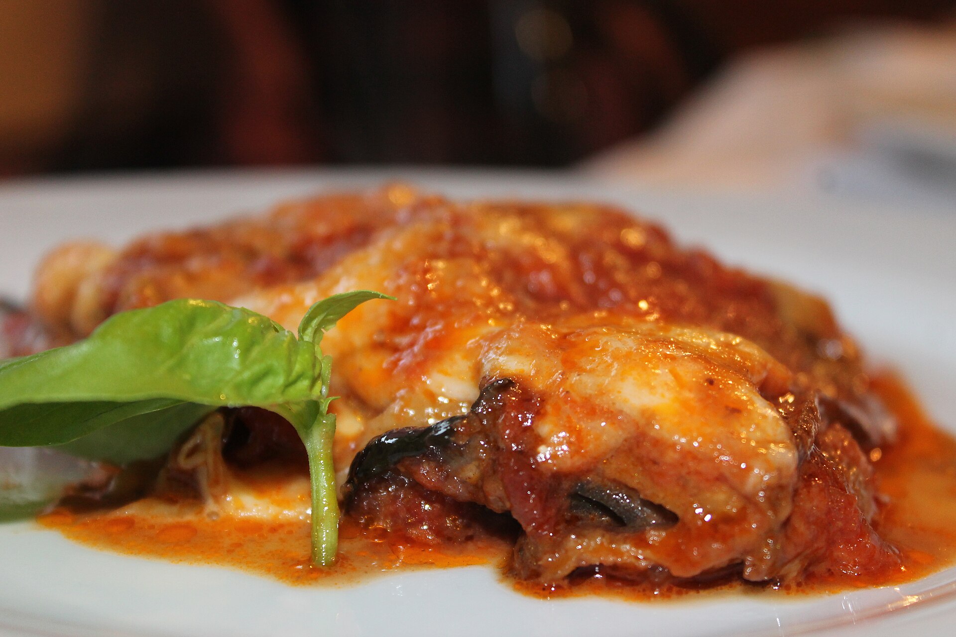 Parmigiana di Melanzane (예시 사진)
