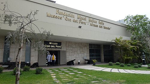 Gold Museum of Peru and Weapons of the World