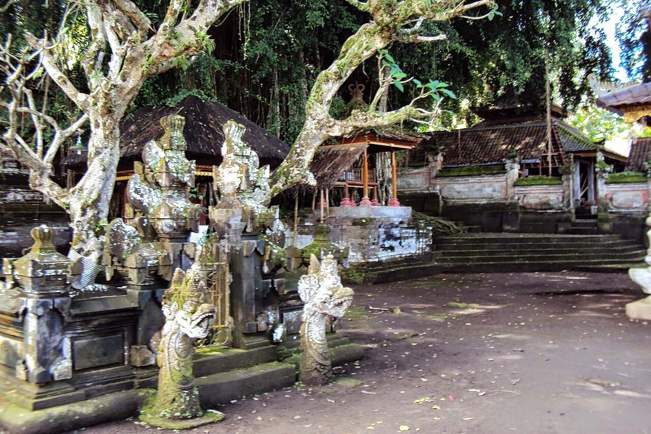 A photograph of Goa Lawah Temple