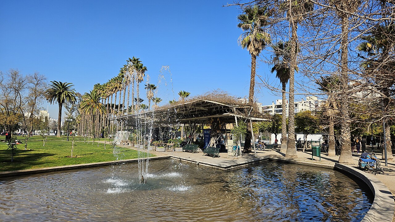 A photograph of Parque Inés de Suárez
