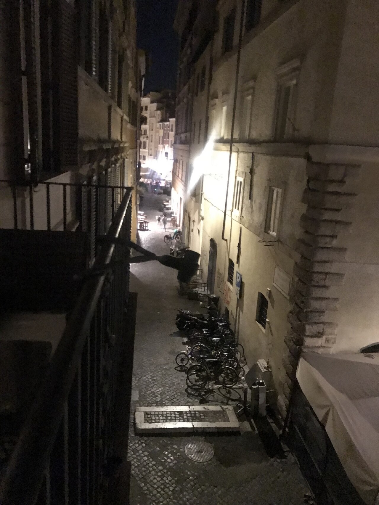 A photograph of Piazza Farnese
