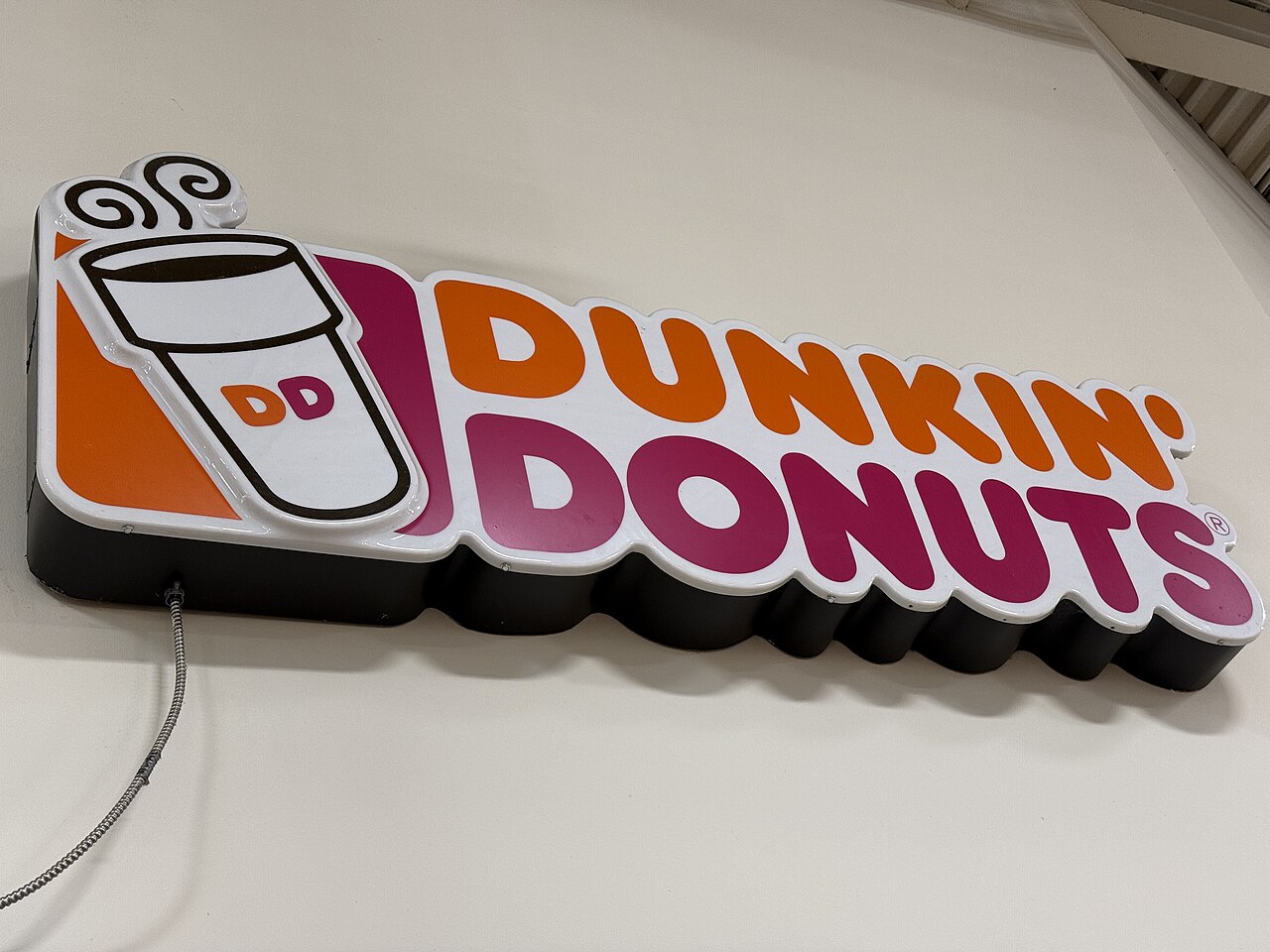 A photograph of Dunkin'