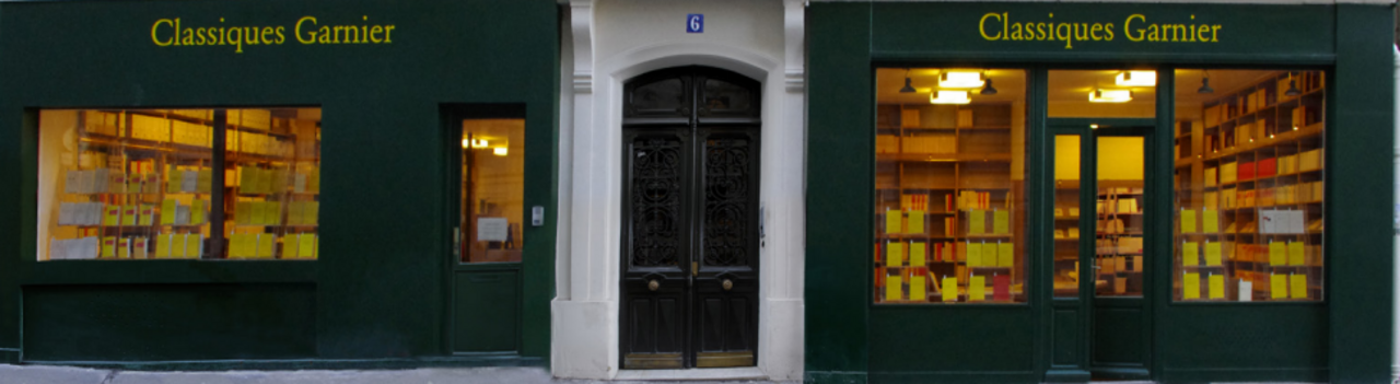 Librairie Classiques Garnier