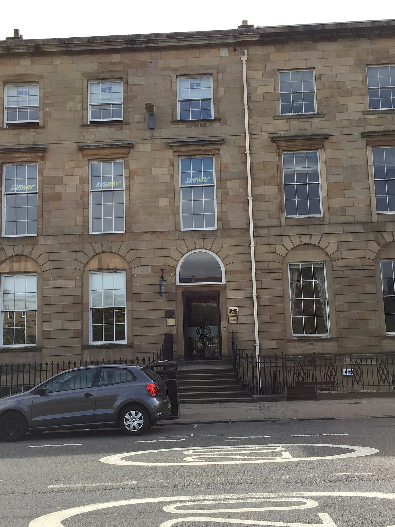 A photograph of Blythswood Square