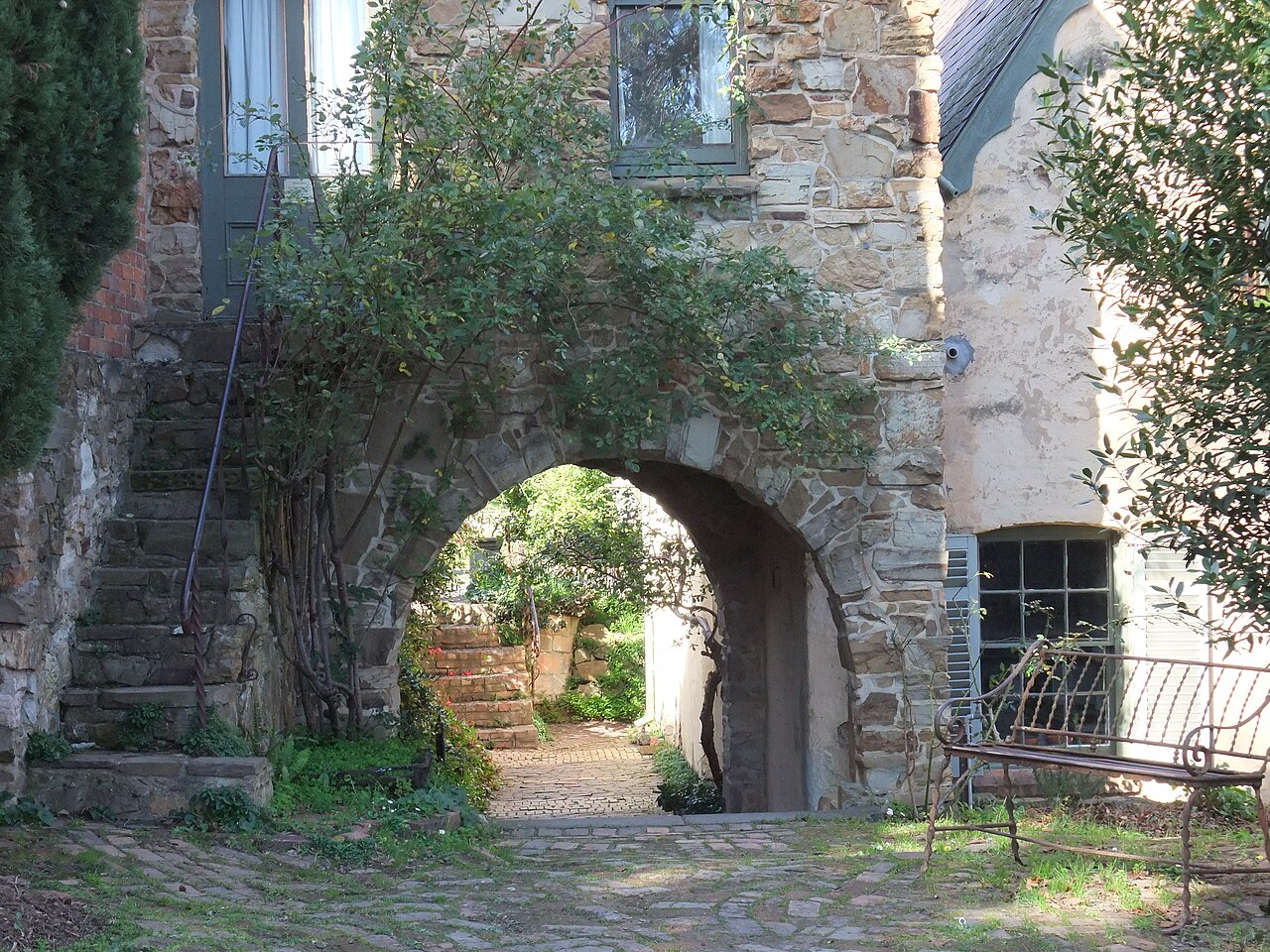 Une photographie de Montsalvat