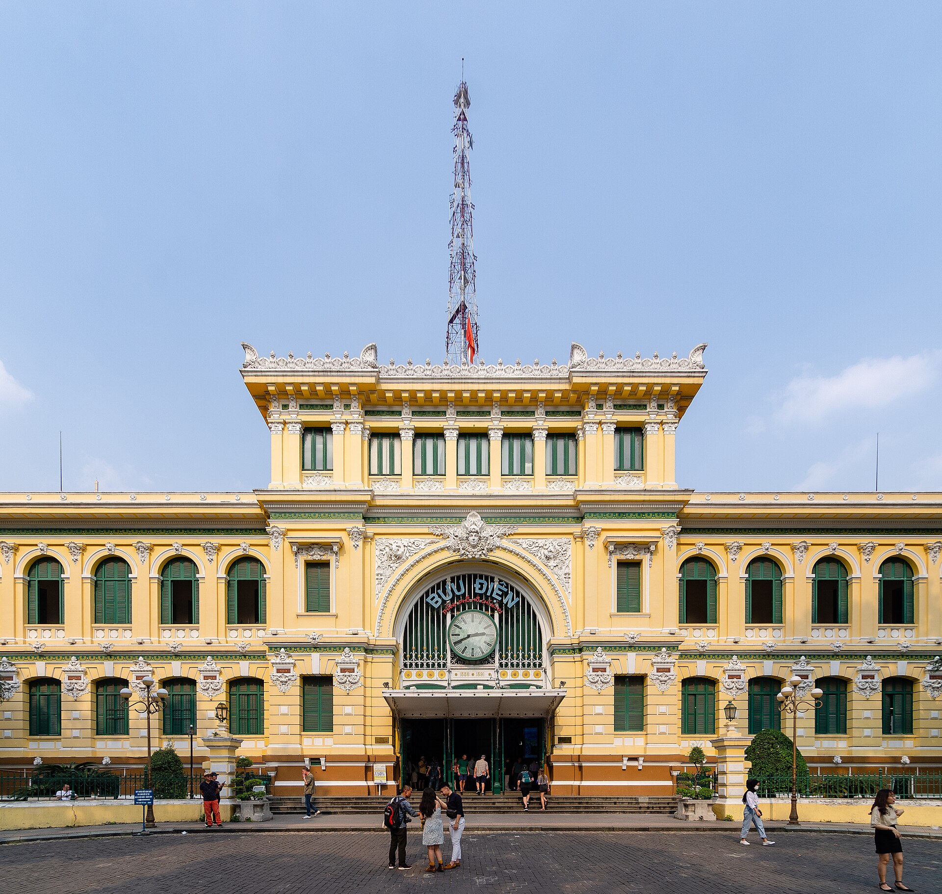 Una fotografia di Ufficio postale centrale di Saigon