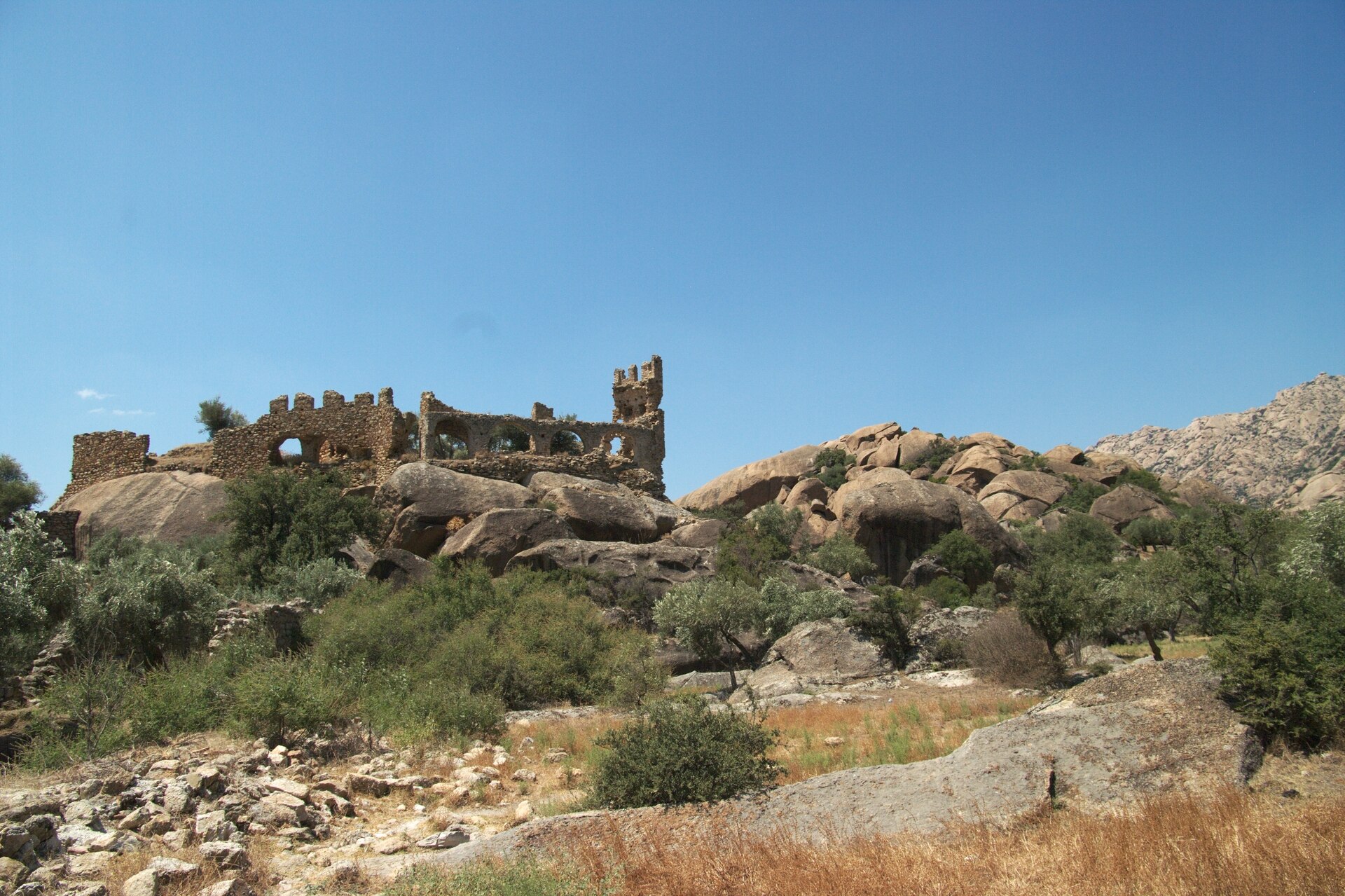A photograph of Kellibaron Monastery