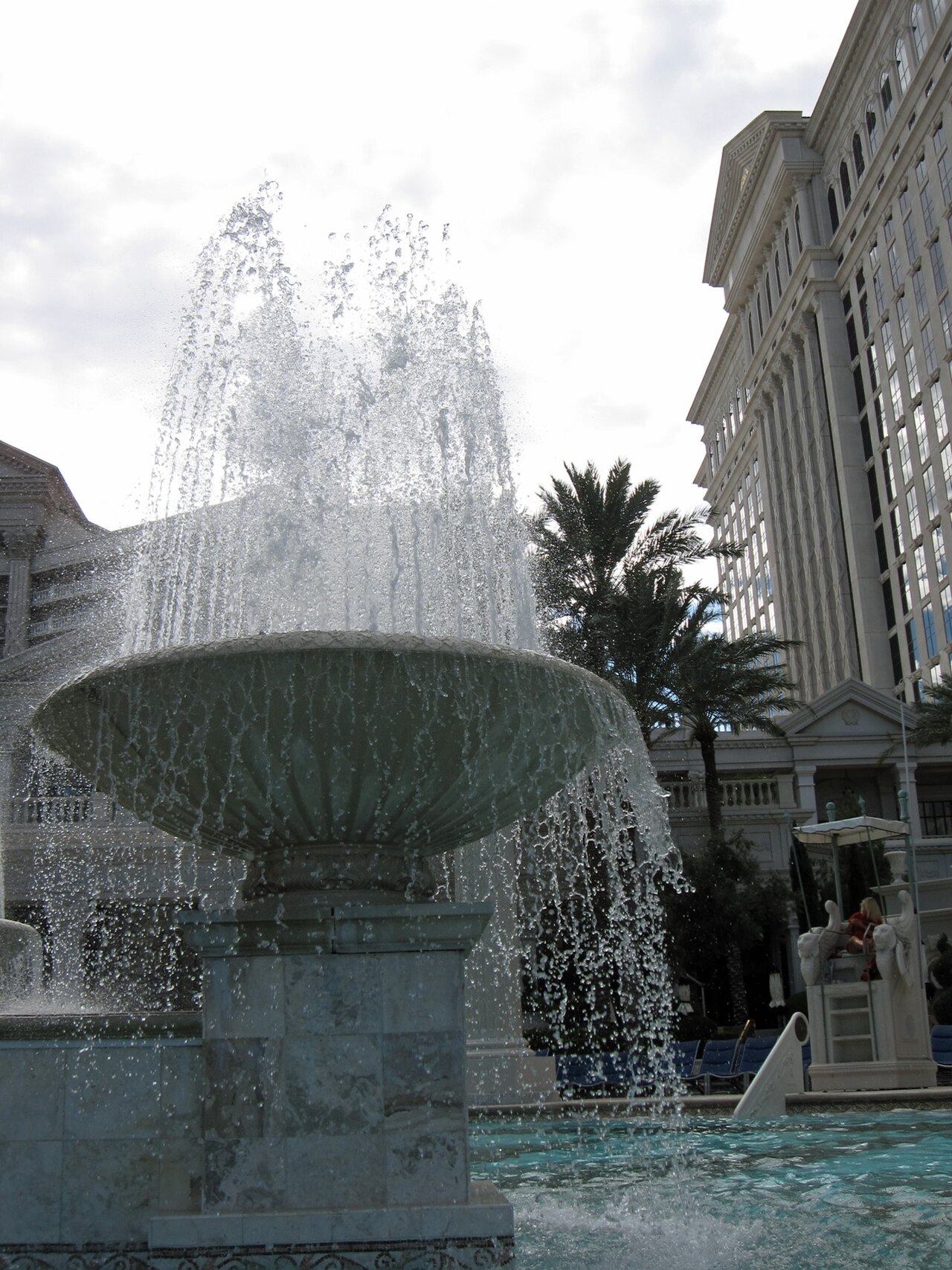 A photograph of Caesars Palace