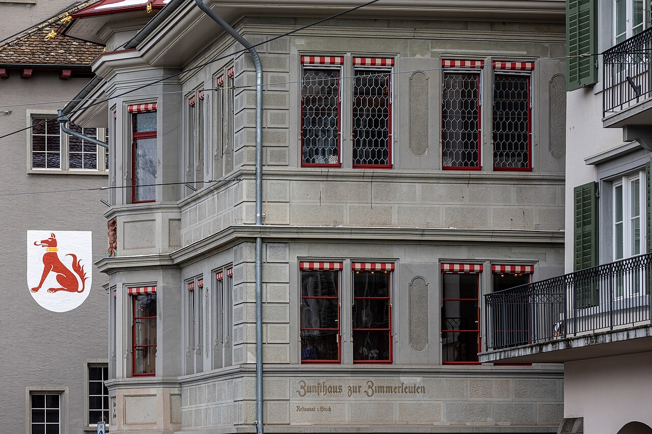 Ein Foto von Zunfthaus zur Zimmerleuten