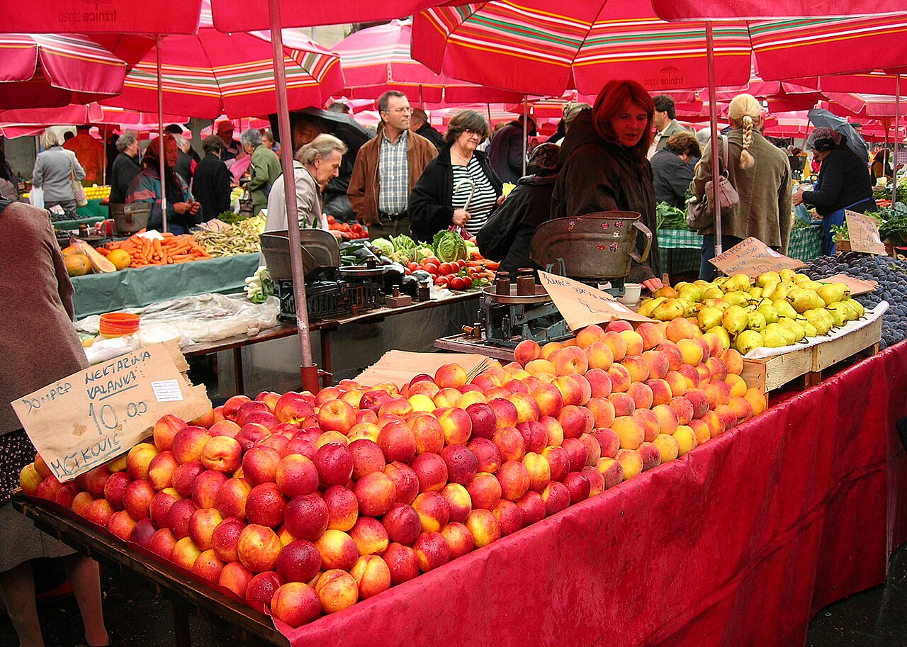Ein Foto von Gemüsemarkt