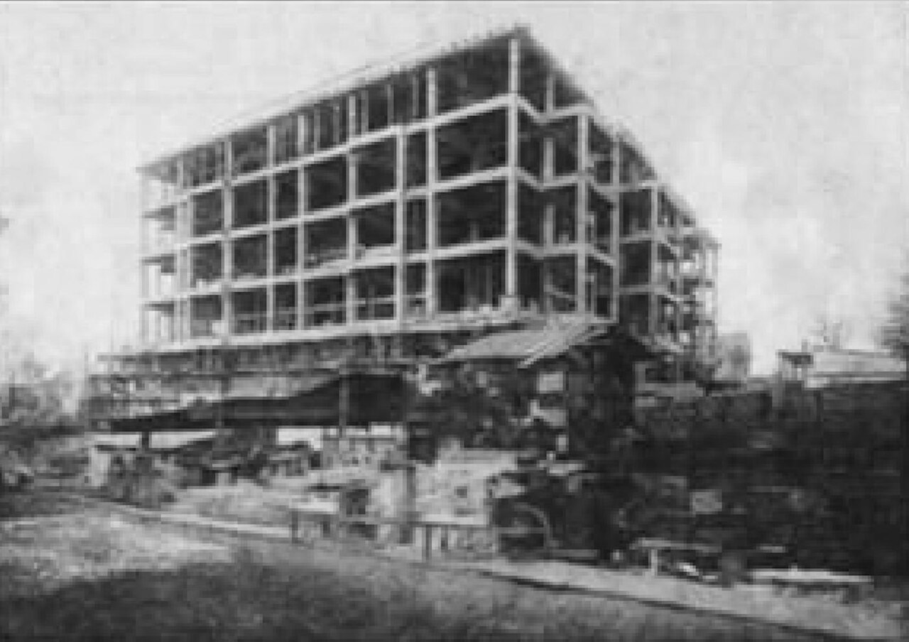 A photograph of Roof Deck - Harolds Hotel
