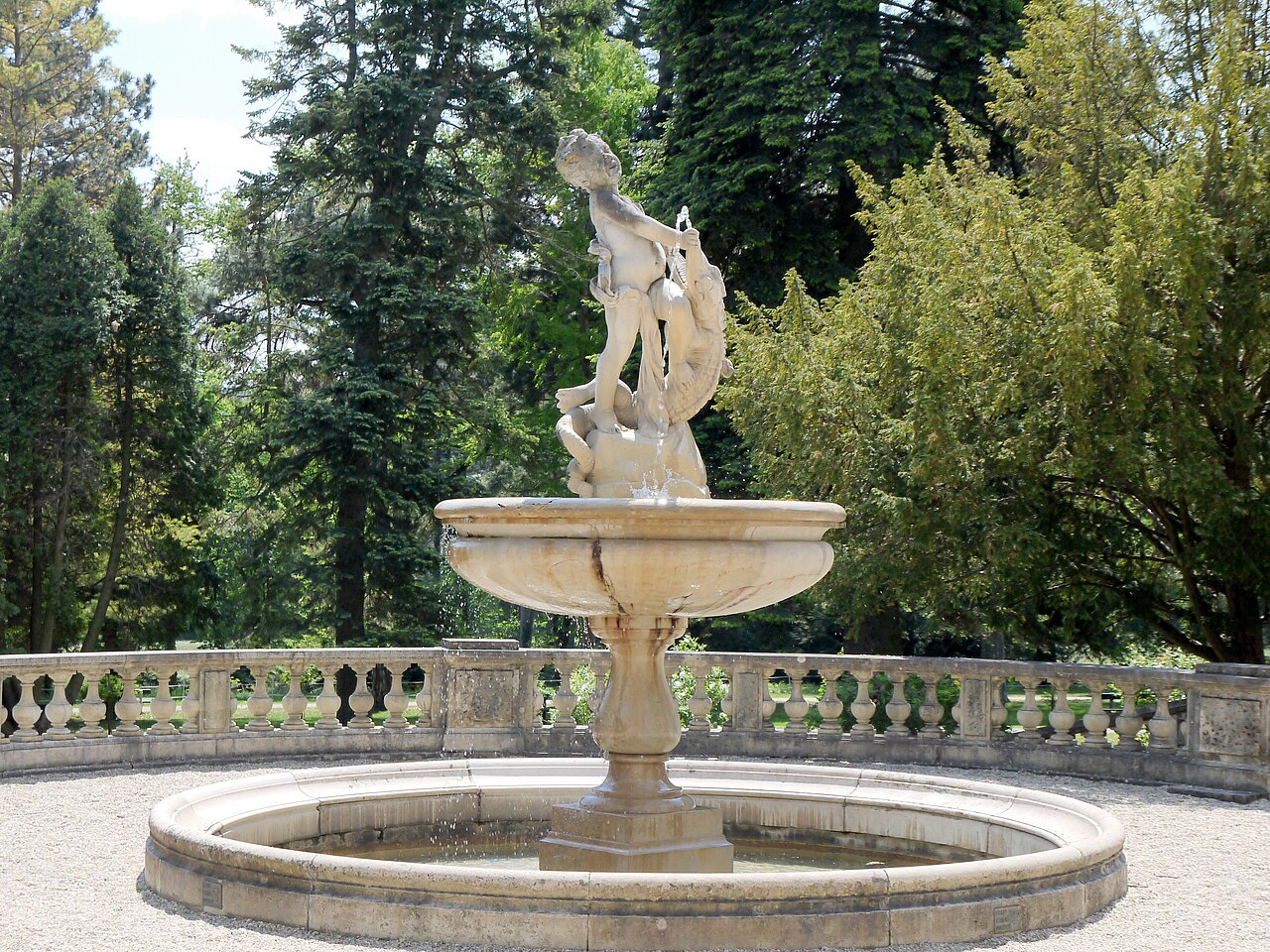 Hermesvilla Tilgnerbrunnen