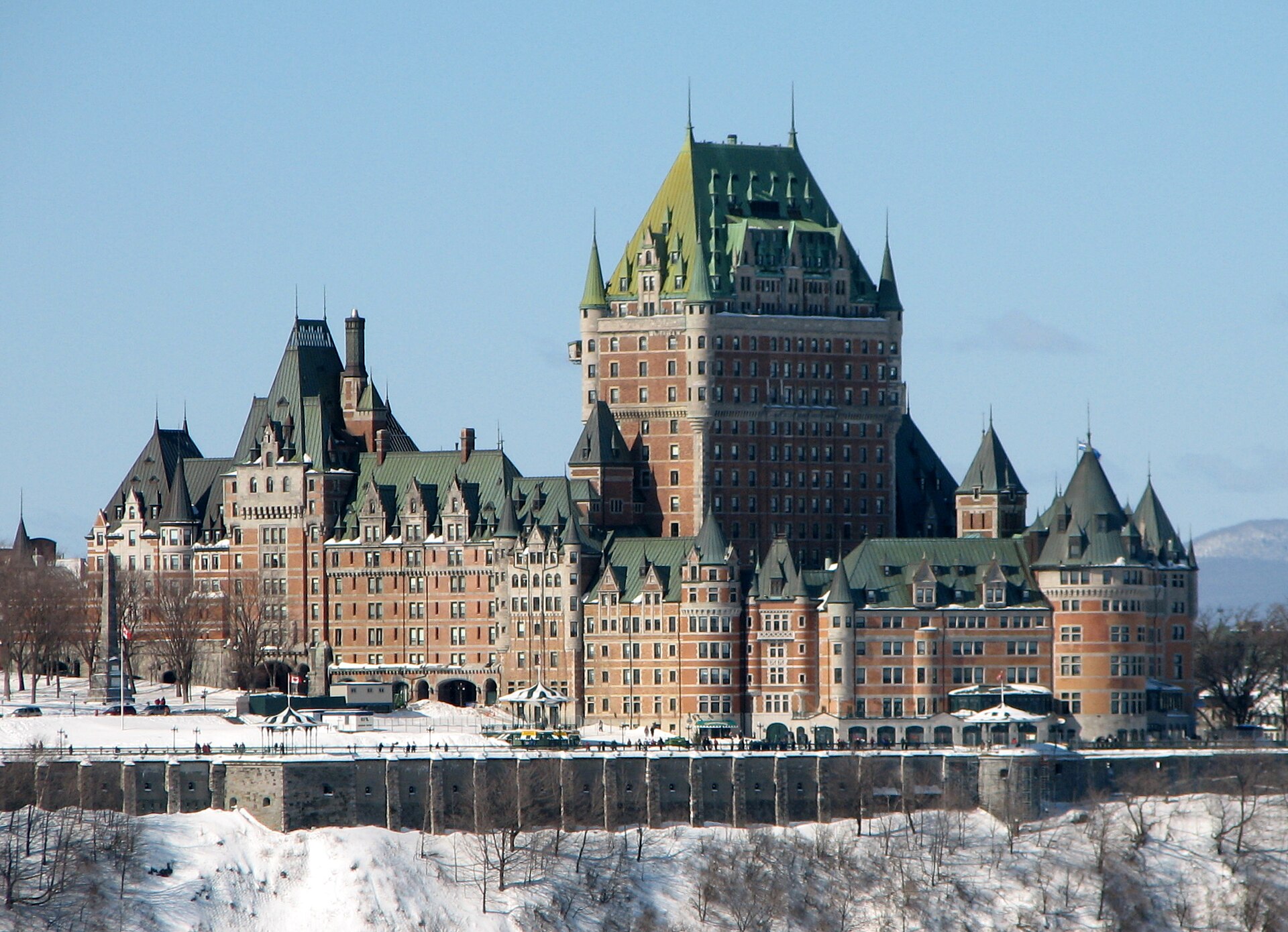 Ein Foto von Château Frontenac
