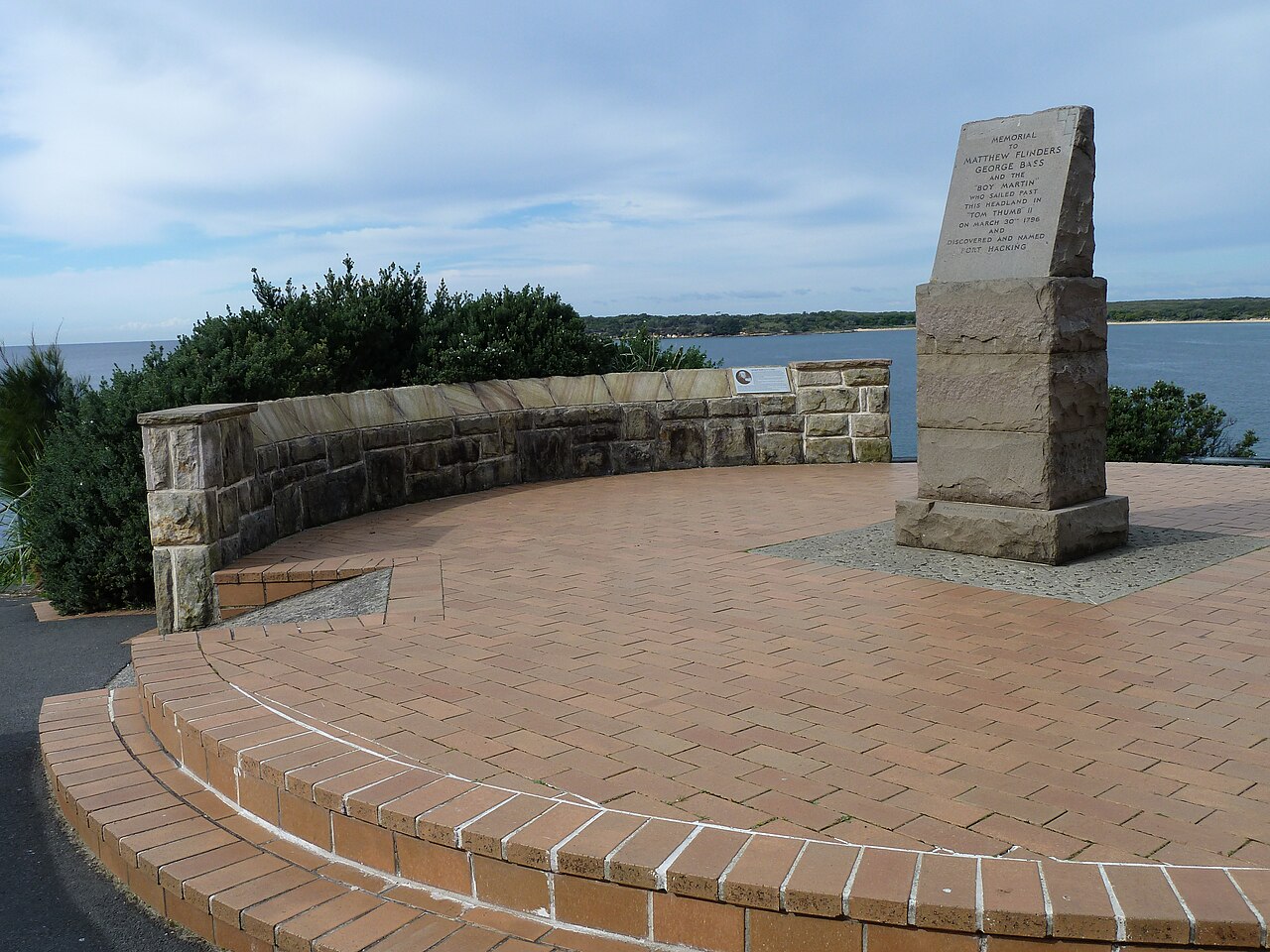 A photograph of Bass & Flinders Point
