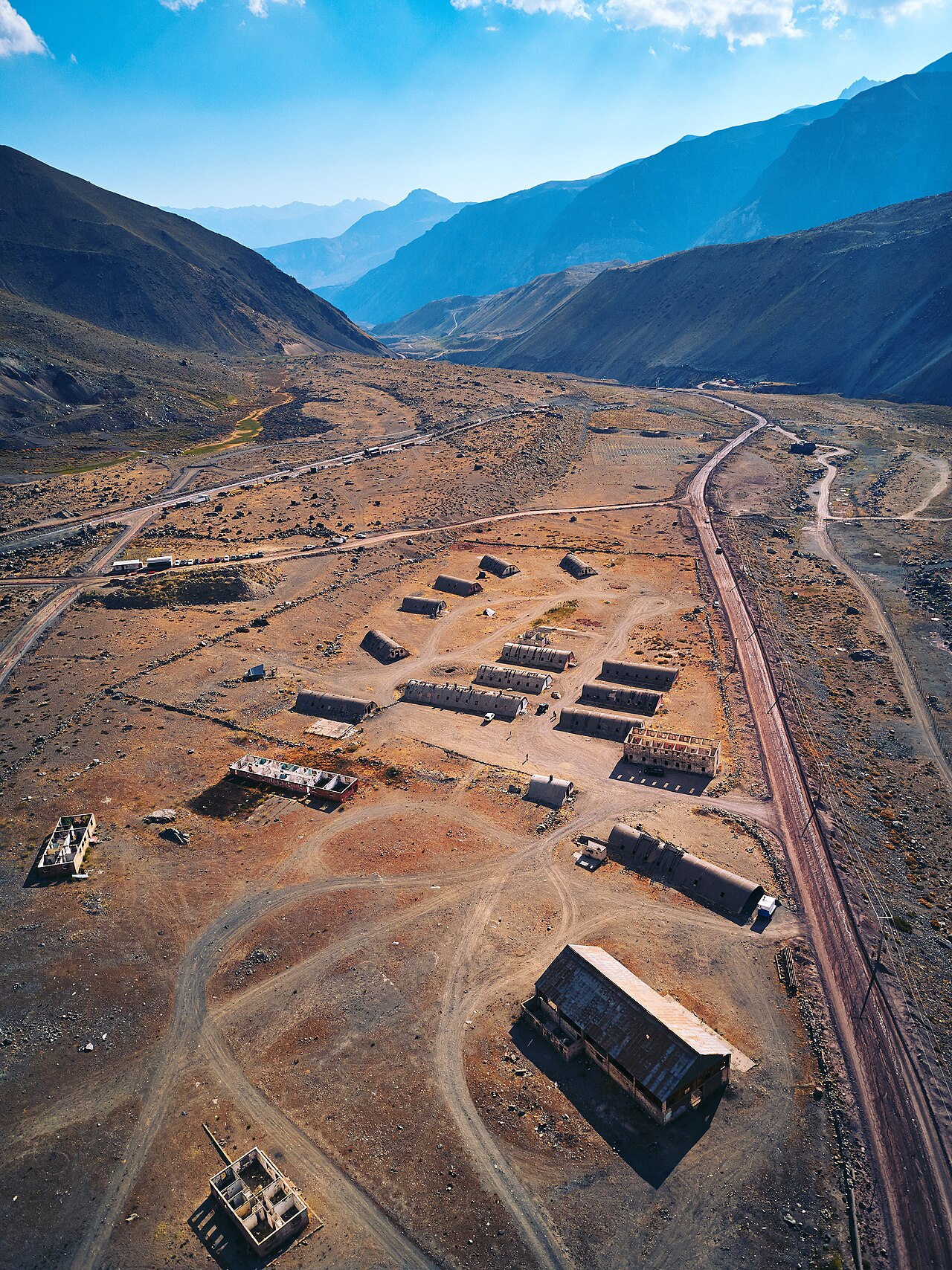A photograph of Maipo Canyon