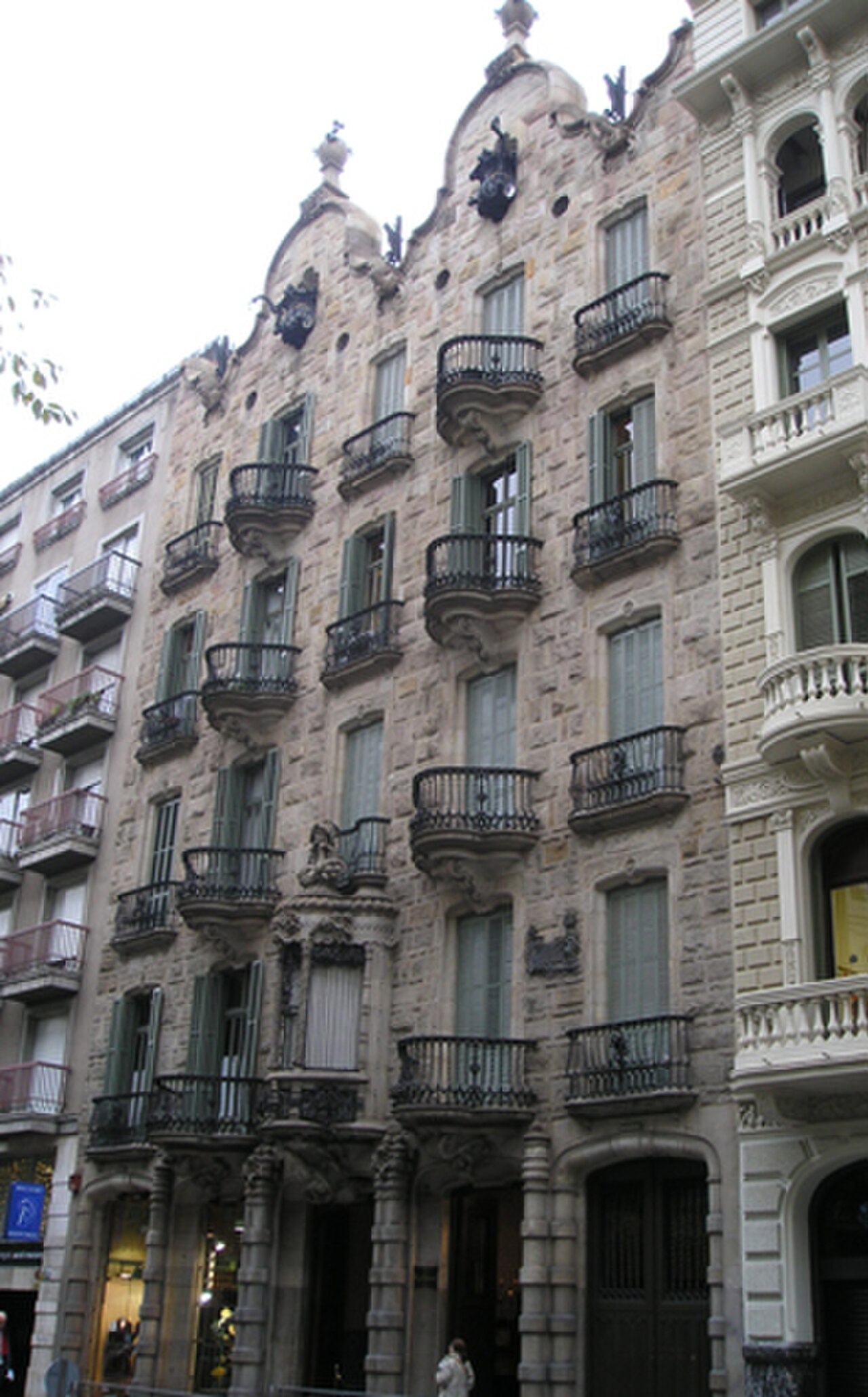 A photograph of Casa Calvet